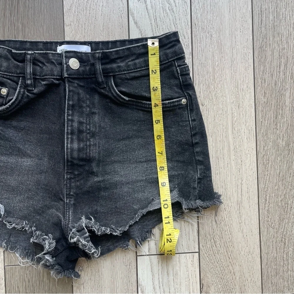 Zara Black Denim Women Shorts